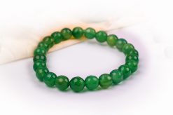 Green Onyx faceted bracelet - To enhances inner strength and confidence