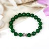 Green Onyx with Buddha Bracelet - to protect evil eyes and relieves stress