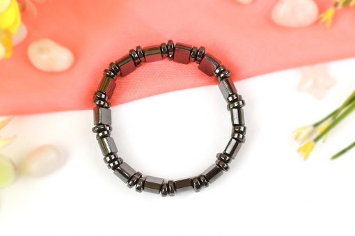 Hematite Bracelet to control stress, healing and grounding