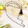 Hematite Necklace Mala - Silver To Bring us back to equilibrium