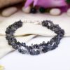 Iolite Double Turn Bracelet To improve relationships and awareness