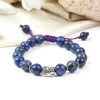 Lapis Lazuli with Buddha Bracelet - To bring truthfulness and inner power