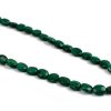 Malachite Oval Necklace Mala - For expression of feelings & eliminates shyness