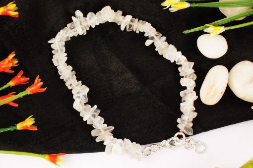 Moonstone Bracelet - Uncut beads