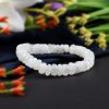 MoonStone Bracelet - Washer Beads - To Brings courage, enthusiasm and motivation