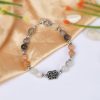 Moonstone Round beads Bracelet - For confidence and protection