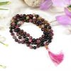 Multi Tourmaline Necklace Mala