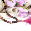 Multi Tourmaline Necklace Mala