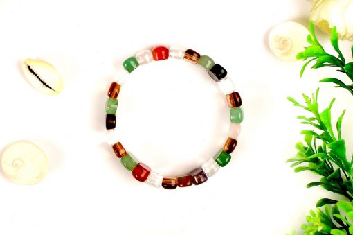 Navratna Bracelet - Design V to harness the beneficial energy of our nine planets