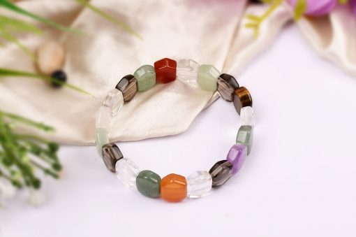 Navratna Bracelet - Hexagon Beads - To harness the power of our nine planets