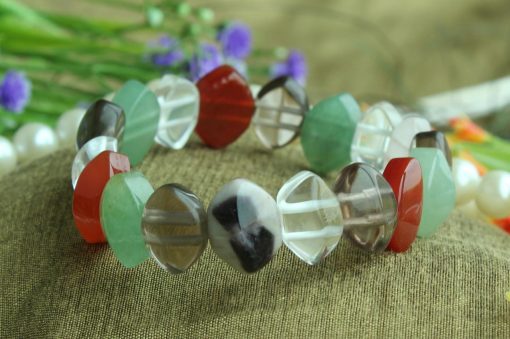 Navratna Gemstone Bracelet V To providing shields against negativity and diseases