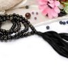 Obsidian Round Mala - To Promotes dispassion and inner centering