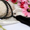 Obsidian Round Mala - To Promotes dispassion and inner centering