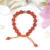 Orange Carnelian with Buddha Bracelet To increase motivation and energy