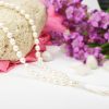 Pearl Oval Necklace Mala