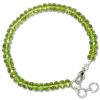 Peridot Faceted Bracelet