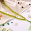 Peridot Round Necklace Mala