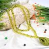 Peridot Round Necklace Mala