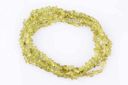 Peridot Uncut Beads Necklace