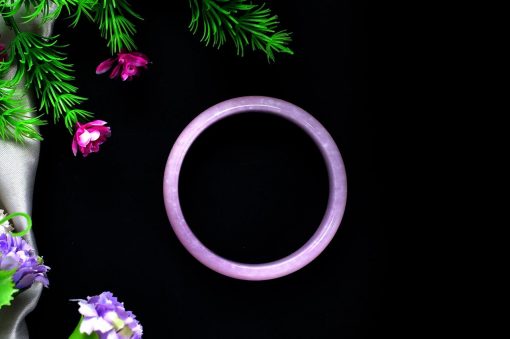 Purple Agate Bangle - To brings joy and emotional balance