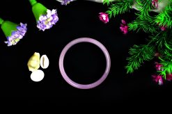 Purple Agate Bangle - D4 - To enhances communication skills and balance Sacred heart chakra