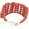 Red Agate Multi Beads Bracelet