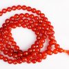 Red Carnelian Necklace - Faceted Mala To awakens talents within