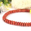 Red Jasper Necklace - Elliptical Beads