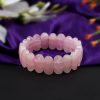 Rose Quartz Faceted Bracelet - I