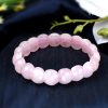 Rose Quartz Faceted Bracelet - To Promotes feelings of compassion