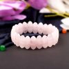 Rose Quartz Faceted Bracelet - III