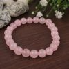 Round Rose Quartz Bracelet