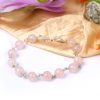 Round Rose Quartz Bracelet