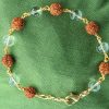 Rudraksha and Crystal Bracelet - For harmonize the aura and remove negative energy