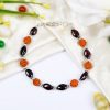 Rudraksha Garnet Bracelet - D1 - For dissolves emotional blockages