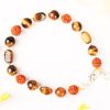 Rudraksha Tiger Eye Bracelet - For protection and peace of mind