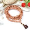 Sunstone Round Beads Necklace