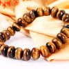 Tiger Eye Bracelet - Elliptical Beads