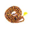 Tiger Eye Round Necklace Mala - For courage, strength and will power