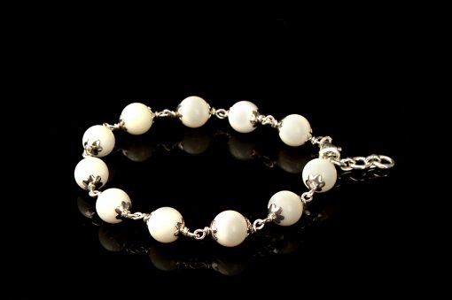 White Coral Bracelet