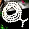 White Coral Necklace Mala - To enhancing love