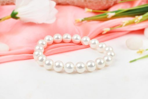 White Pearl Bracelet - For strengthens mental faculties