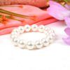 White Pearl Bracelet - 12mm