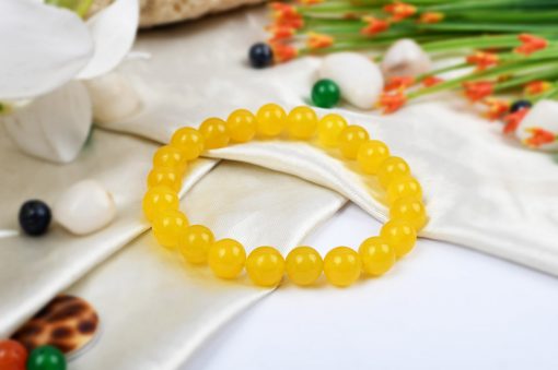 Yellow Agate Bracelet - To bring serenity, clarity, creativity and energy