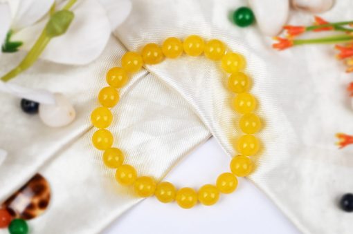 Yellow Agate Bracelet - To bring serenity, clarity, creativity and energy