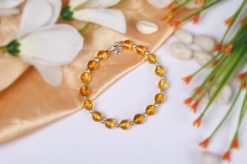 Yellow Citrine Feceted Bracelet - To manifest your goals and attracts abundance