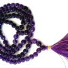 Amethyst Faceted Necklace Mala- To enhance intuition and inspire creativity