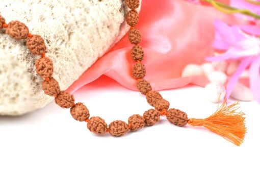 3 Mukhi Rudraksha Mahajwala Mala for released from past memories of hurt, shame, anger and low self esteem