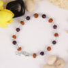 7 Mukhi Mahalaxmi Bracelet with Amethyst to liberate from miseries and bestows abundance