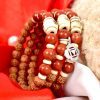 6 Mukhi Rudraksha and Jasper Bracelet for Root Chakra to Encourages fearlessness, perfectionism, spontaneity to act quickly